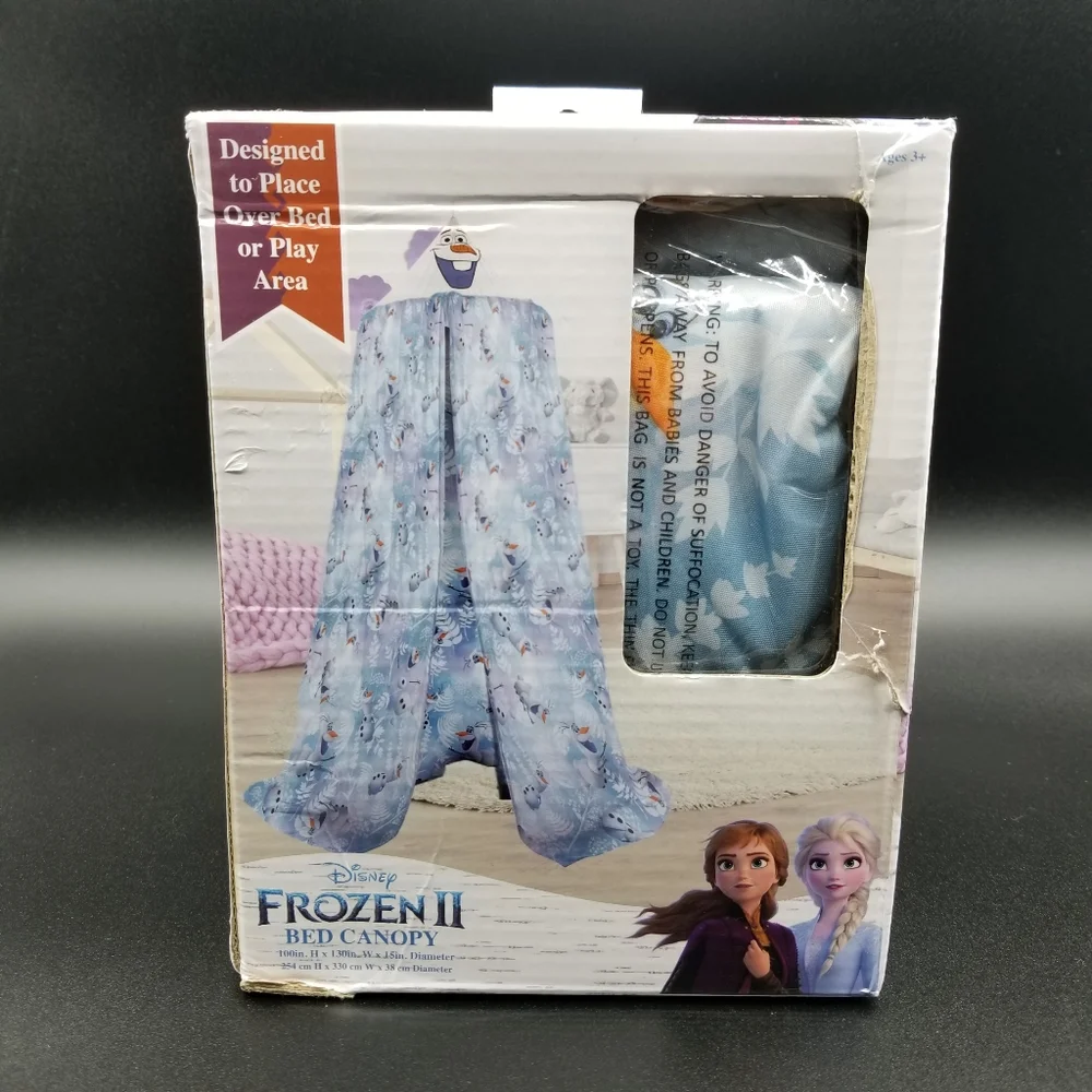 Disney's Frozen 2 Bed Canopy OLAF Light Blue (100